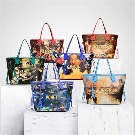 louis vuitton x jeff koons claude monet|louis vuitton masters jeff koons.